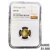 Image 1 : 2024 Gold $5 American Eagle NGC MS70