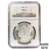 Image 1 : 1883 Morgan Silver Dollar NGC MS63