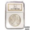 Image 1 : 1886 Morgan Silver Dollar NGC MS63