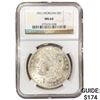 Image 1 : 1921 Morgan Silver Dollar NGC MS64