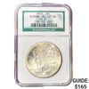 Image 1 : 1923 Silver Peace Dollar NGC MS63