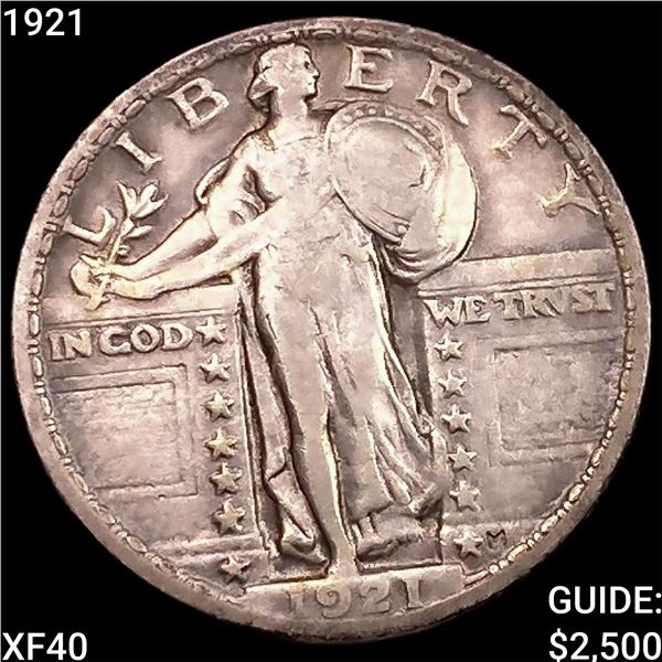 1921 Standing Liberty Quarter NEARLY UNCIRCULATED