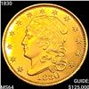 1830 $2.50 Gold Quarter Eagle CHOICE BU