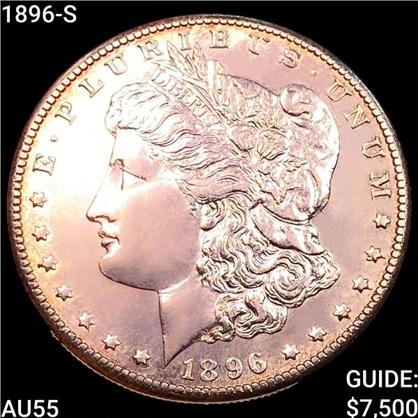 1896-S Morgan Silver Dollar HIGH GRADE
