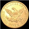 Image 2 : 1856 $5 Gold Half Eagle UNCIRCULATED