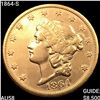 Image 1 : 1864-S $20 Gold Double Eagle CHOICE AU