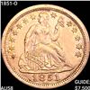 Image 1 : 1851-O Seated Liberty Dime CHOICE AU