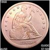 Image 1 : 1868 Seated Liberty Dollar CLOSELY UNCIRCULATED