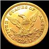 Image 2 : 1892 $2.50 Gold Quarter Eagle CHOICE BU