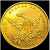 Image 2 : 1834 Plain 4 $5 Gold Half Eagle CHOICE BU