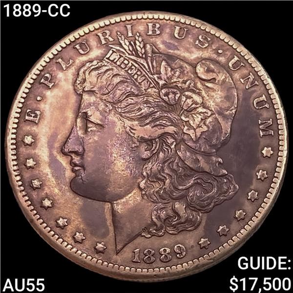 1889-CC Morgan Silver Dollar HIGH GRADE