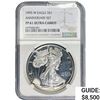1995-W Silver Eagle NGC PF61 UC Anniversary Set