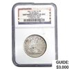 1861-O Seated Liberty Half Dollar NGC Shipwreck