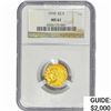 1910 $2.50 Gold Quarter Eagle NGC MS61