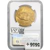 Image 2 : 1908 $20 Gold Double Eagle NGC MS64+