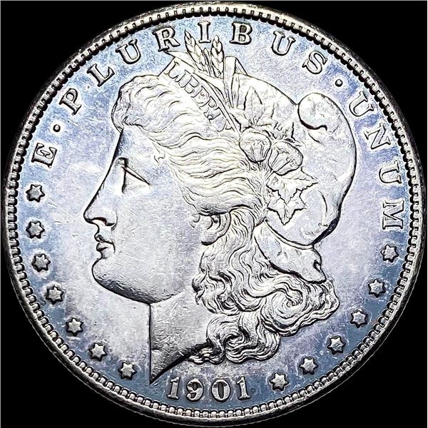 1901-S Silver Morgan Dollar CLOSELY UNCIRCULATED