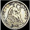 Image 1 : 1853 Seated Liberty Half Dime LIGHTLY CIRCULATED