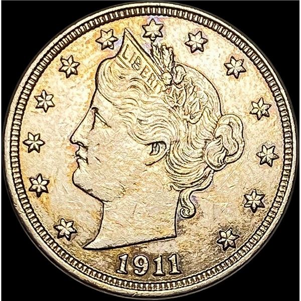 1911 Liberty Head Nickel CHOICE BU
