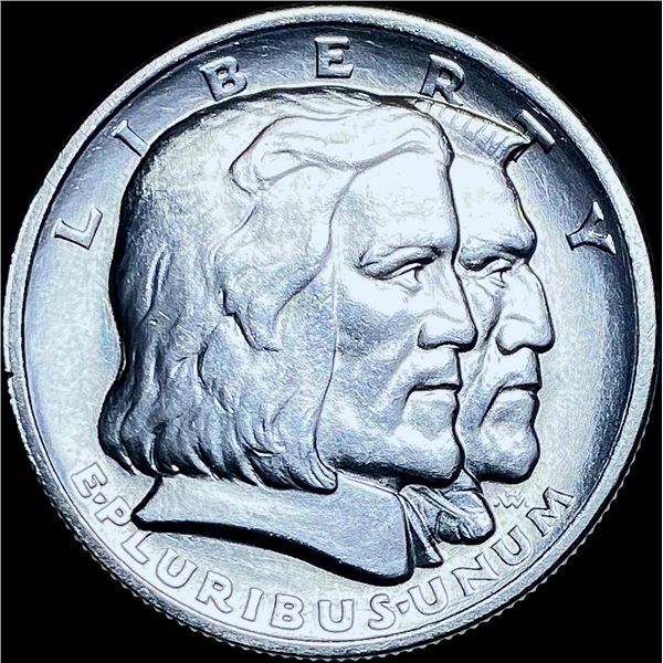 1936 Silver Long Island Half Dollar GEM BU