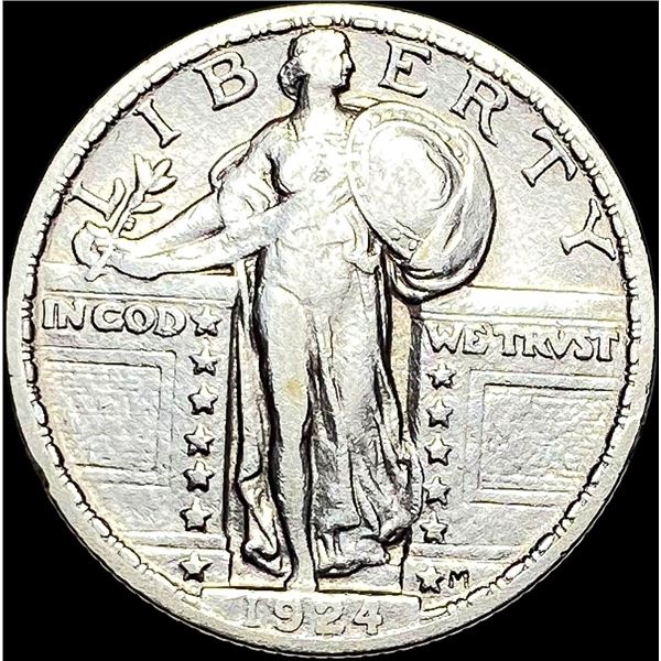 1924 Standing Liberty Silver Quarter LIGHTLY CIRCULATED