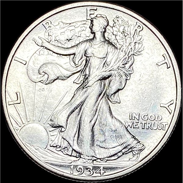 1934-S Silver Walking Liberty Half Dollar UNCIRCULATED