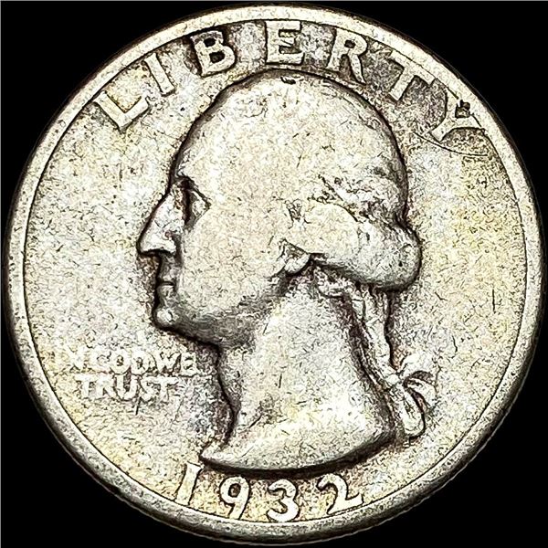 1932-D Silver Washington Quarter NICELY CIRCULATED