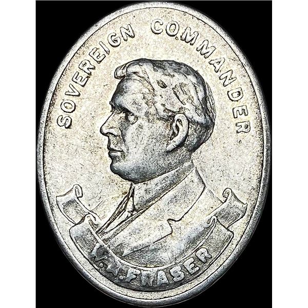 Omaha Nebraska Woodmen of the World Token HIGH GRADE