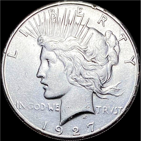 1927-S Silver Peace Dollar CLOSELY UNCIRCULATED