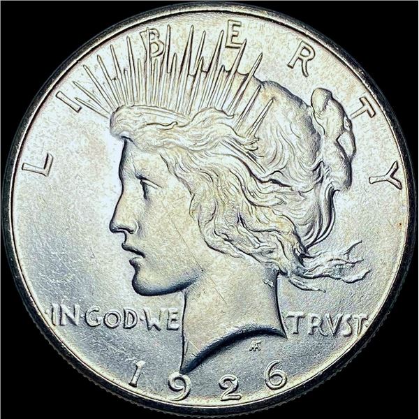 1926-S Peace Silver Dollar GEM BU