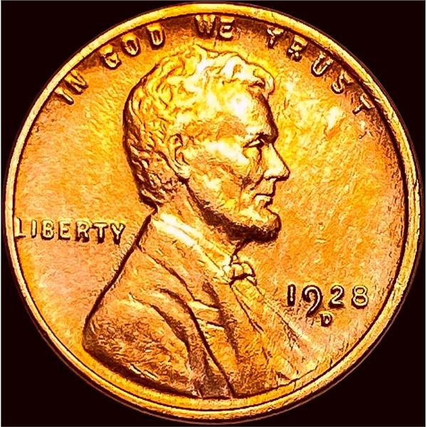 1928-D Lincoln Wheat Cent UNCIRCULATED