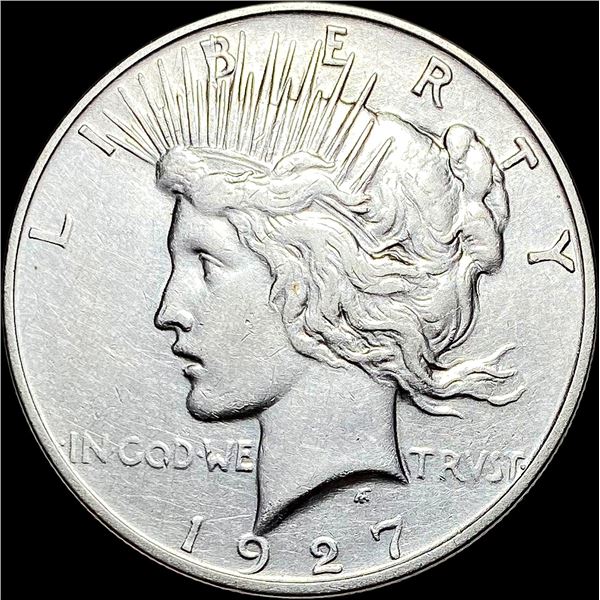 1927-D Silver Peace Dollar CLOSELY UNCIRCULATED