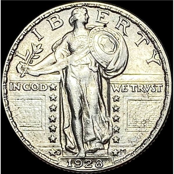 1928-D Silver Standing Liberty Quarter UNCIRCULATED