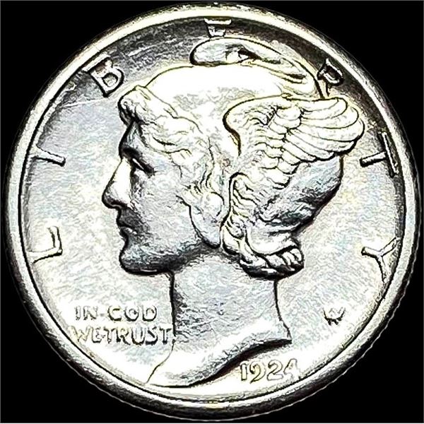 1924-S Silver Mercury Dime UNCIRCULATED