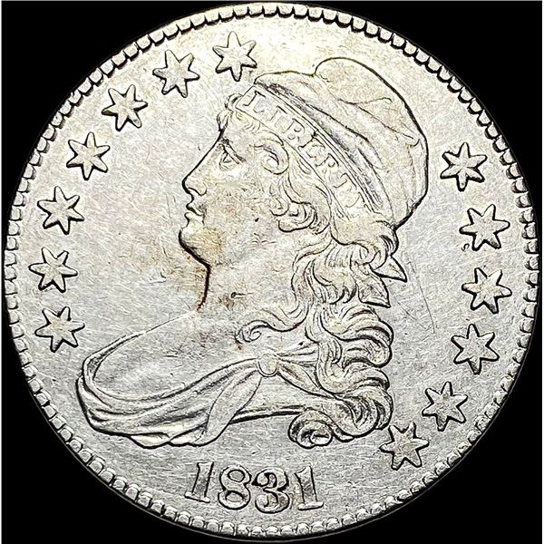 1831 Capped Bust Half Dollar CLOSELY UNCIRCULATED