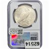 Image 2 : 1926 Silver Peace Dollar NGC MS62