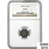 1857-O Seated Half Dime NGC VF30