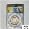Image 1 : 1922 Grant Half Dollar ANACS MS63