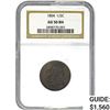 1804 Draped Bust Half Cent NGC AU50 BN