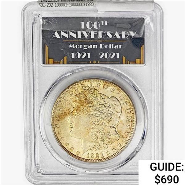 1921-S Morgan Silver Dollar PCGS MS64