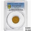 Image 1 : 1864 Patriotic Token F-127/201 Copper PCGS MS62 BN