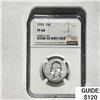 Image 1 : 1955 Washington Silver Quarter NGC PF68