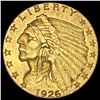 Image 1 : 1926 Indian Head Gold $2.50 Quarter Eagle CLOSELY UNCIRCULATED