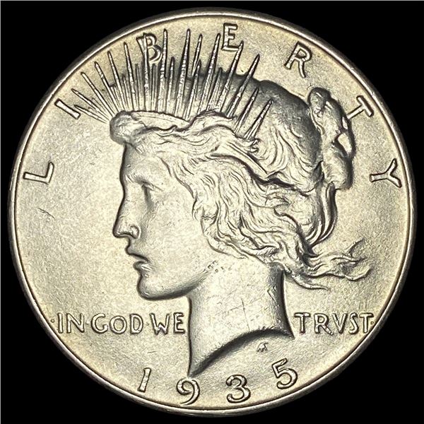 1935 Silver Peace Dollar UNCIRCULATED