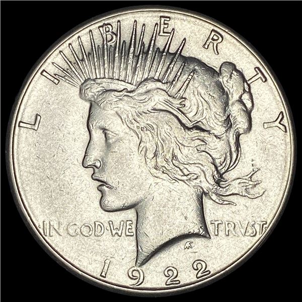 1922-S Silver Peace Dollar NEARLY UNCIRCULATED