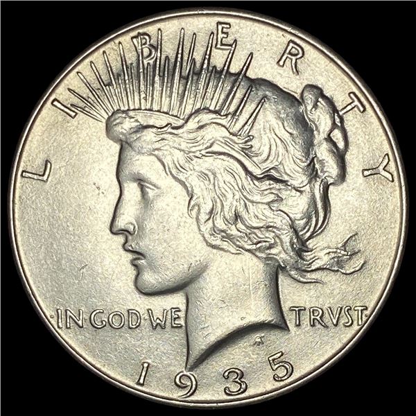 1935 Silver Peace Dollar UNCIRCULATED