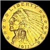 1911 Indian Head Gold $2.50 Quarter Eagle UNCIRCULATED