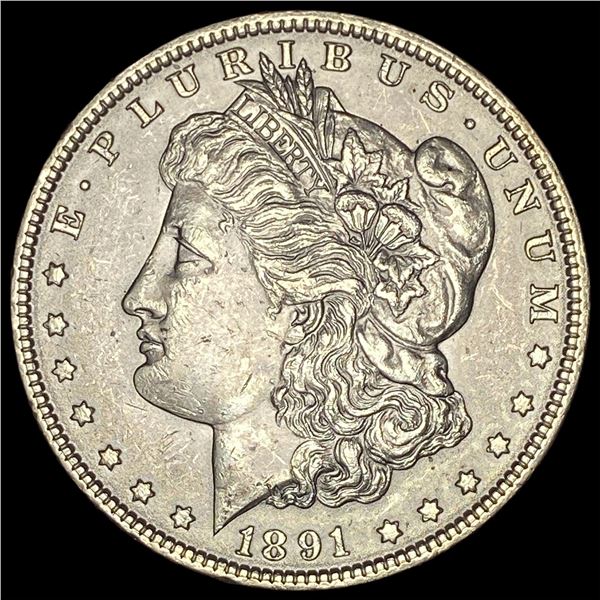 1891 Silver Morgan Dollar UNCIRCULATED