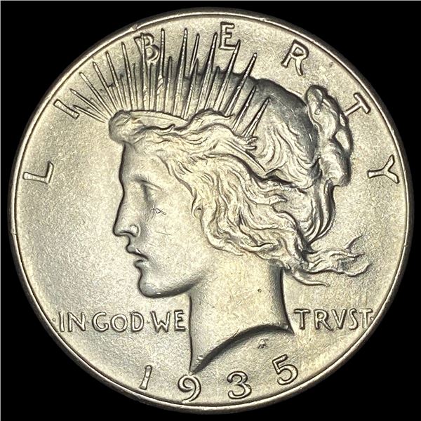 1935 Silver Peace Dollar UNCIRCULATED