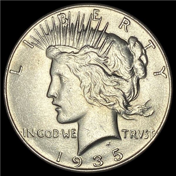 1935 Silver Peace Dollar UNCIRCULATED