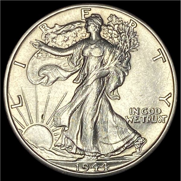 1944-D Silver Half Dollar Walking Liberty UNCIRCULATED